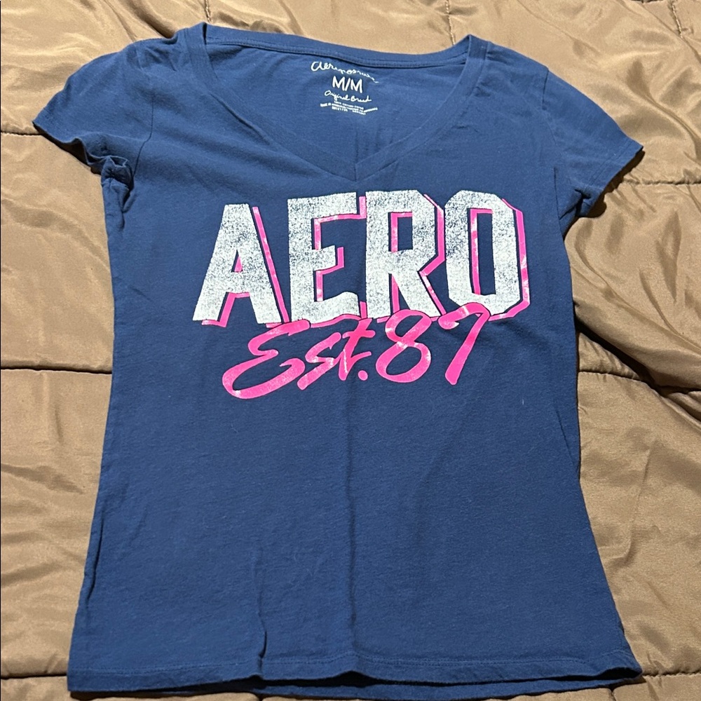 Aero Blue Graphic Tee